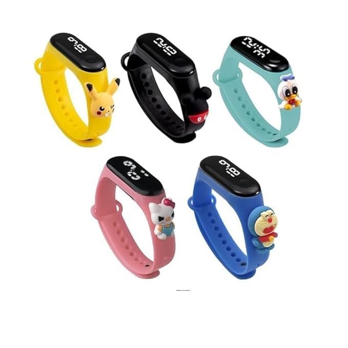 ZOVUTA Led Watch Return Gifts for Kids - 5pcs Digital Wrist Watches